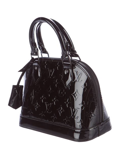 alma bb louis vuitton on person|louis vuitton monogram vernis.